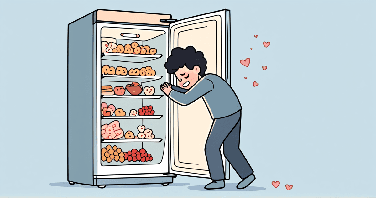 Kitchen Romance Making Love to My Fridge