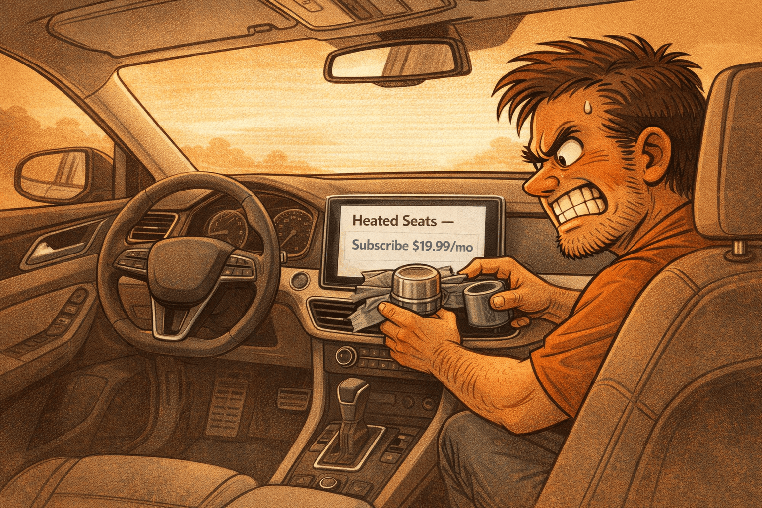 Knobless Car Teaches You Rage Management