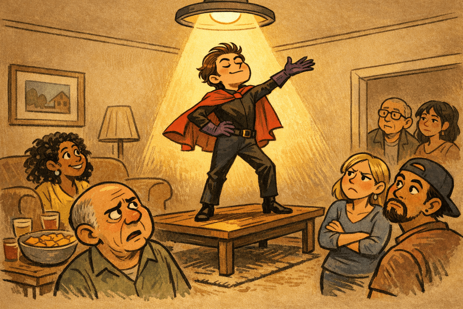 How to Shine Without Begging Like a Party Intern