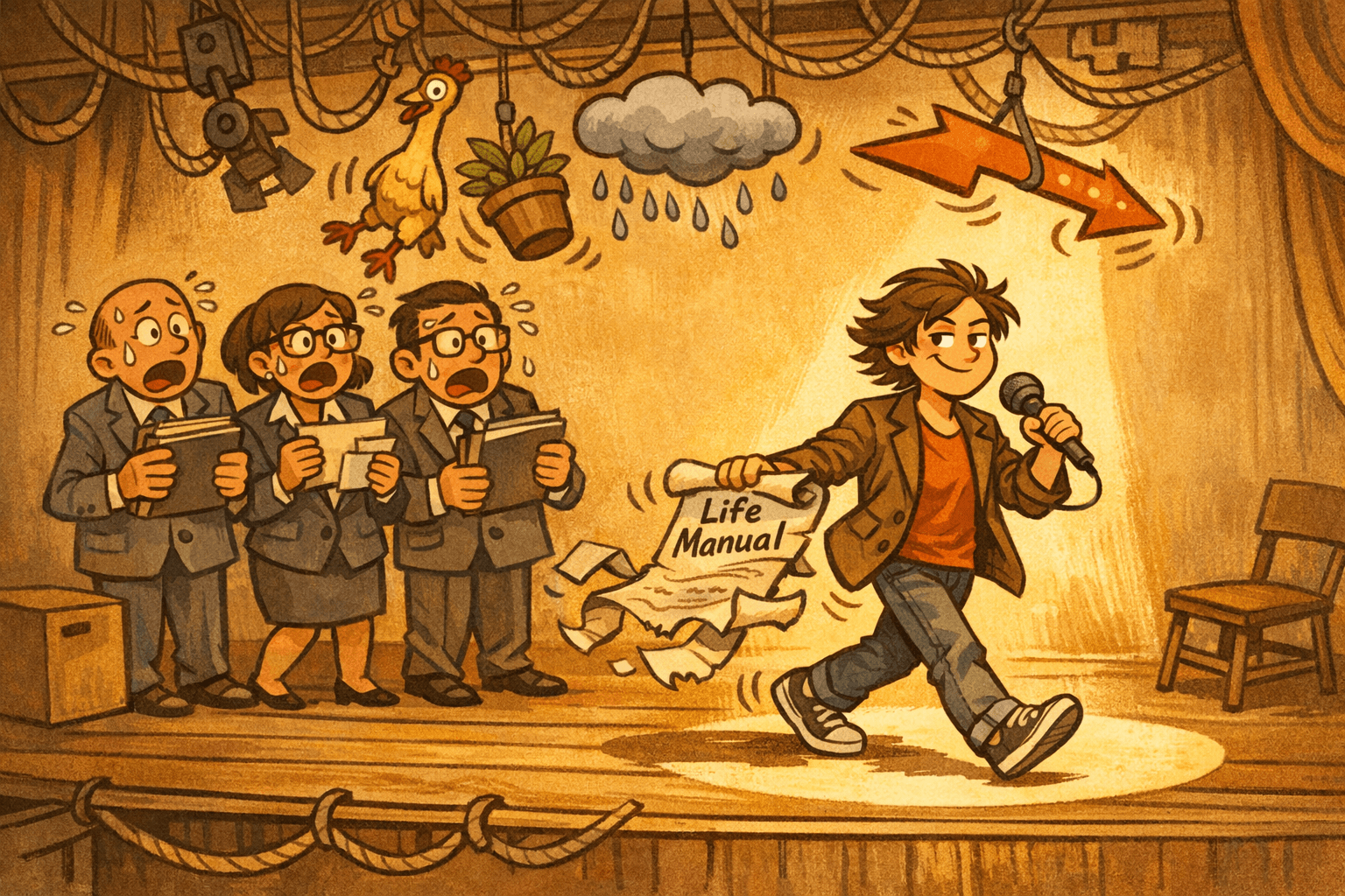 How to Stop Panicking and Start Improvising