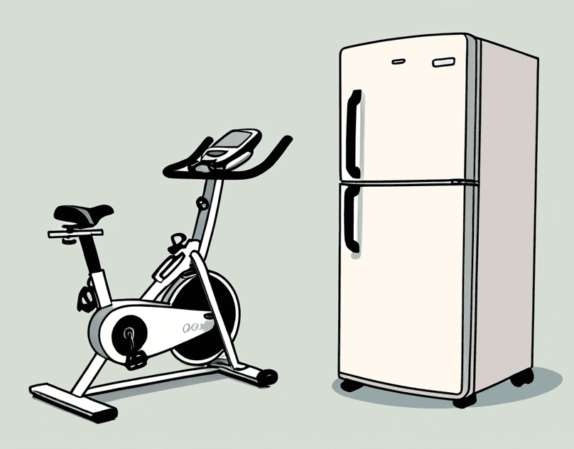 Fridge or Gym Its Never Been a Tougher Love Triangle
