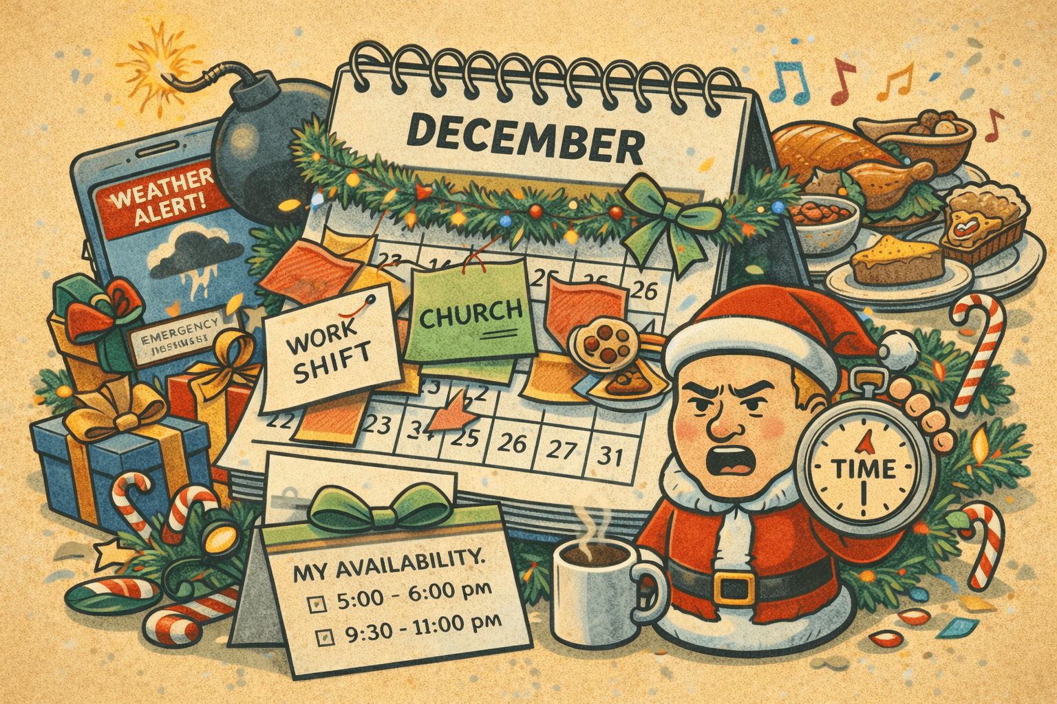 Taking on the Christmas Schedule