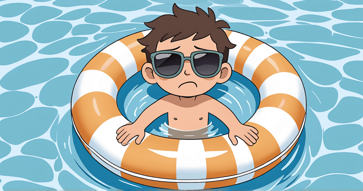 Embrace Your Mediocre Glide Across Lifes Kiddie Pool