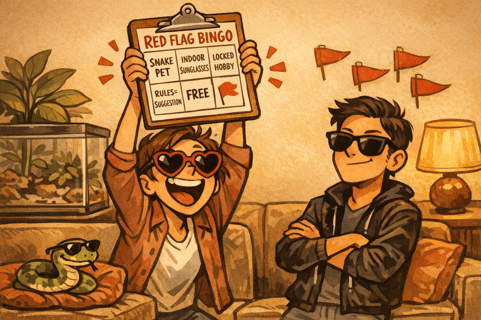 Dating Red Flags Like Theyre Loyalty Rewards