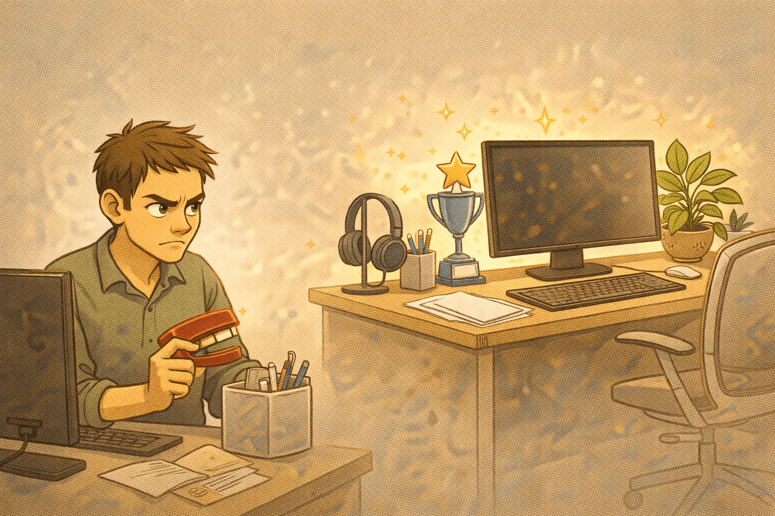 How to Stop Losing to Kevins New Desk Plant