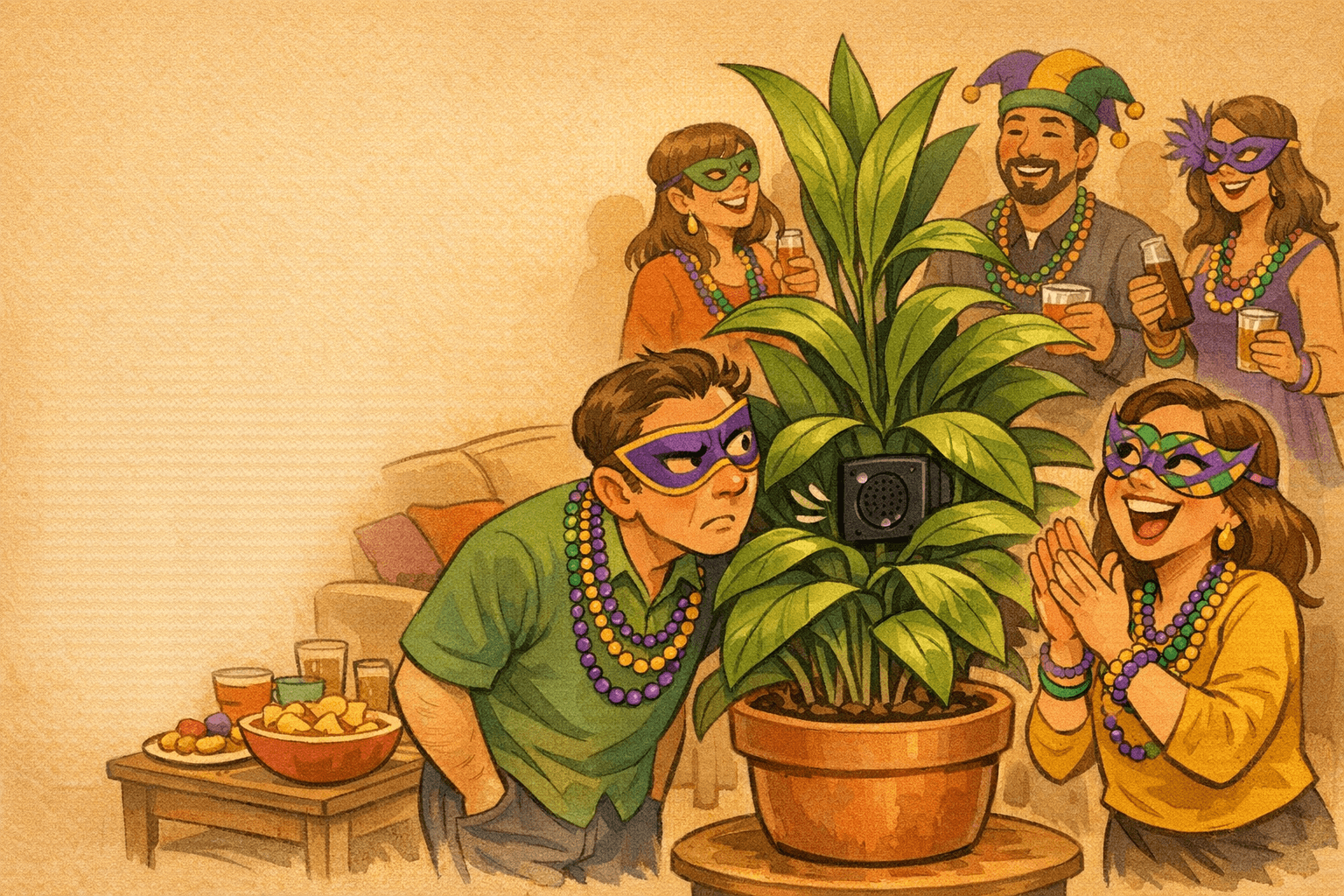 Host Mardi Gras Without Talking to Any Humans