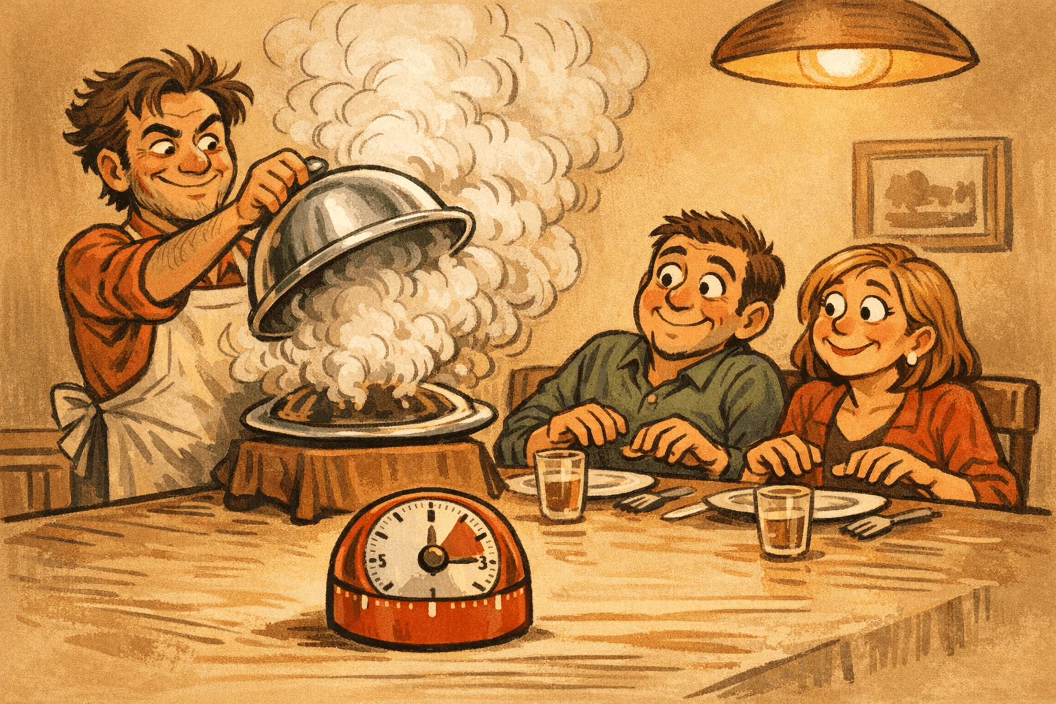 Make Dinner a Spectacle Not a Meal Again