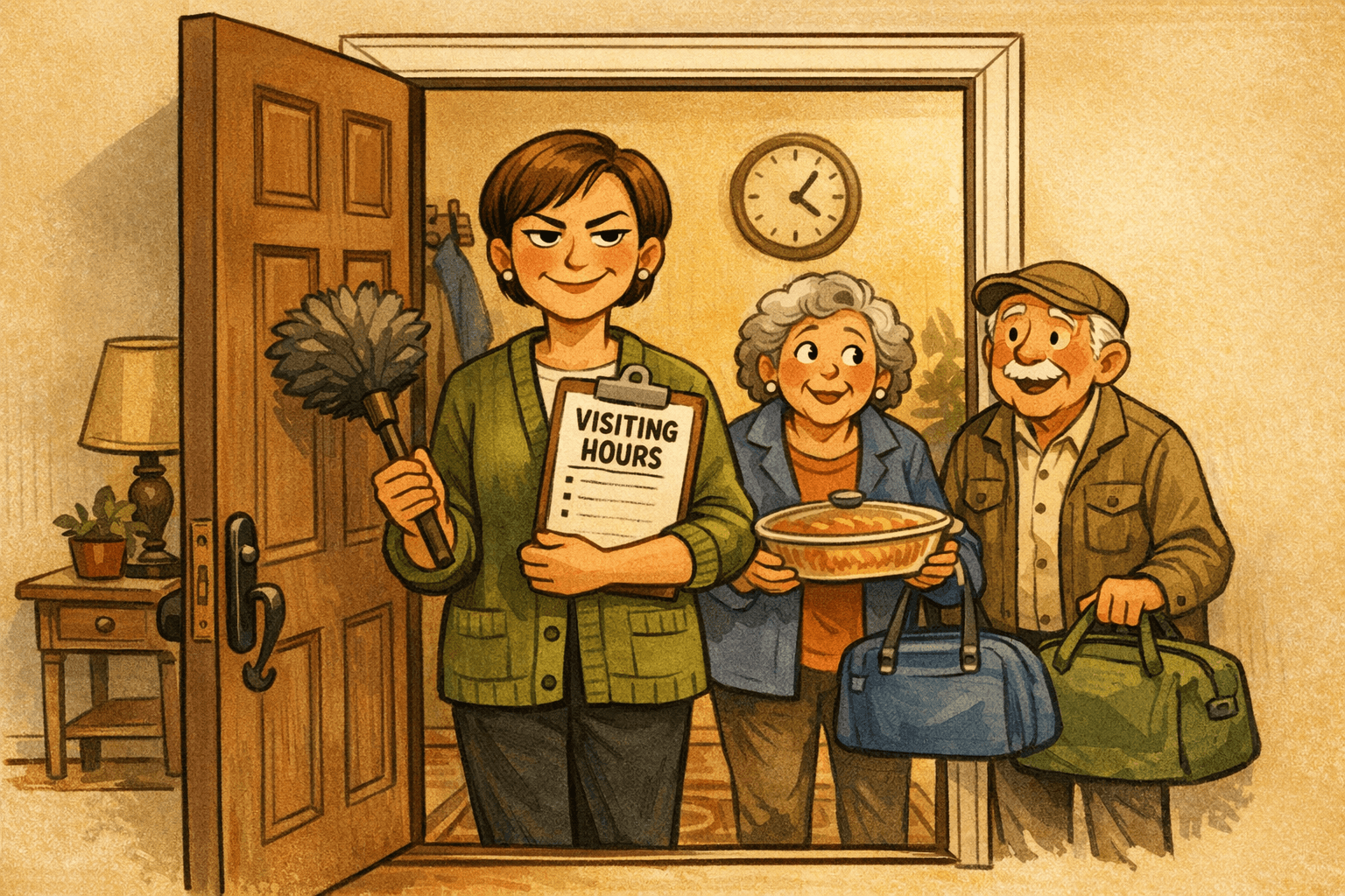Make Surprise In-Laws Regret Showing Up Again