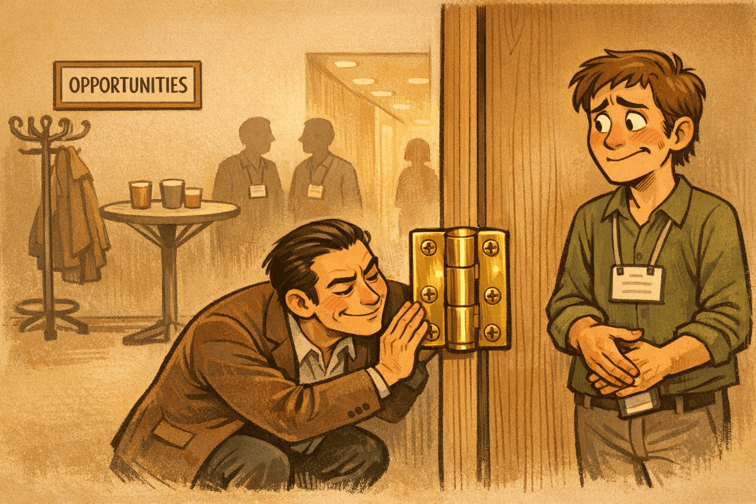How to Compliment Hinges Without Feeling Dirty