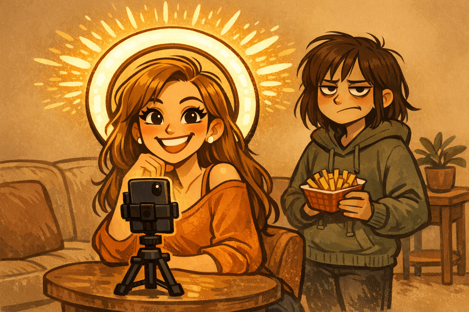 Surviving Your Friends Algorithm-Approved Glow Up