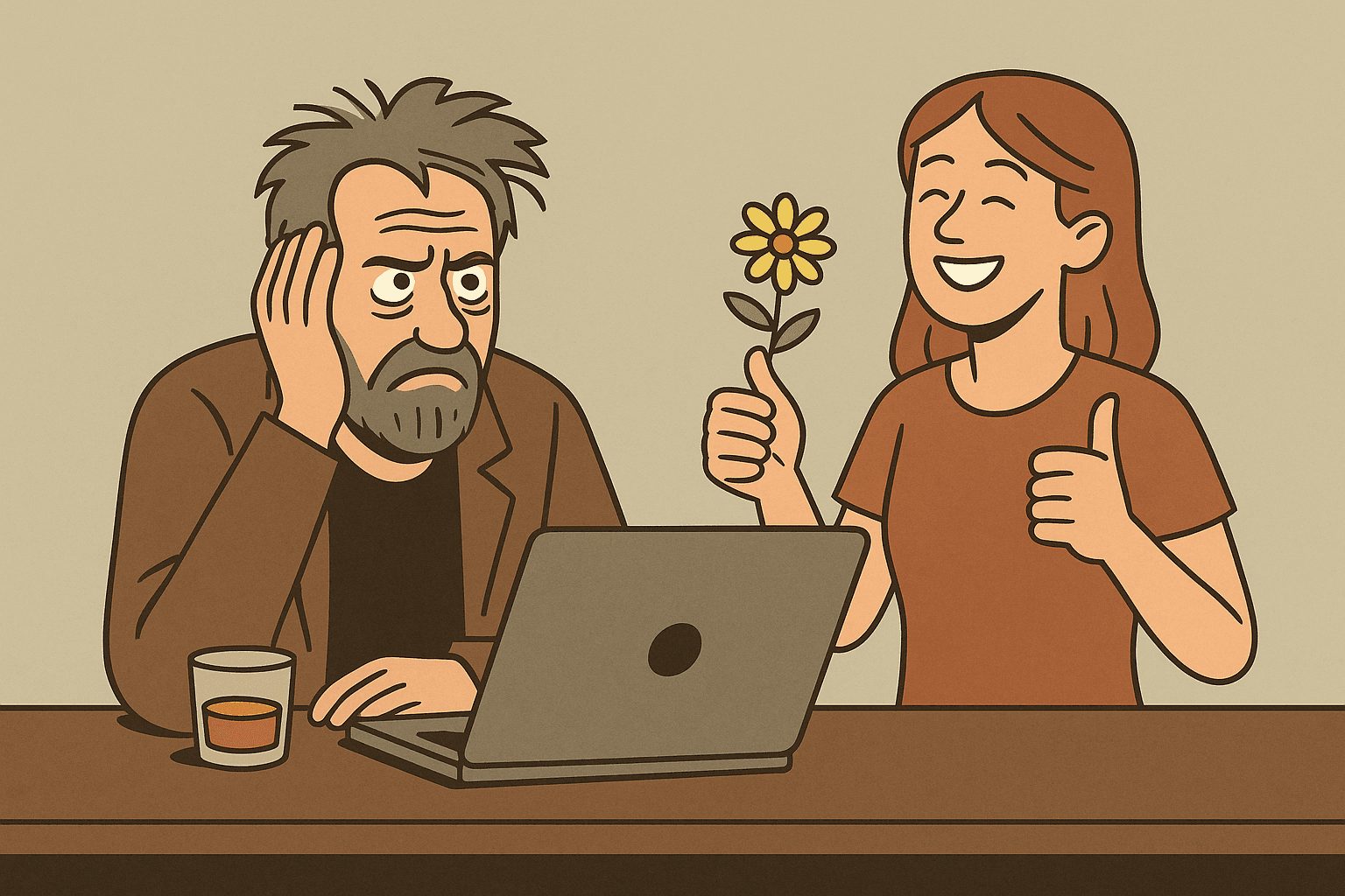 Blessed Chaos Dealing with the Perpetually Upbeat Person