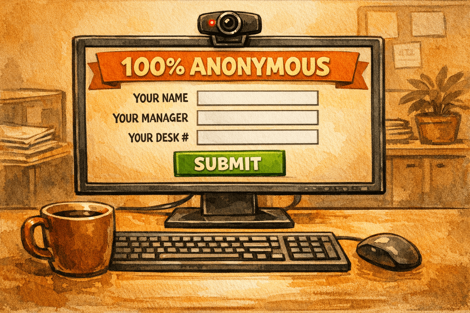 Is This Anonymous Survey Actually a Snitch Form