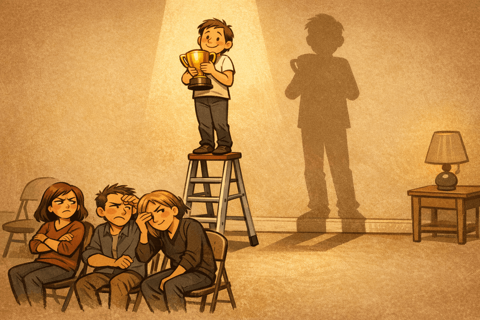 Successful and Still Stuck With Petty Friends