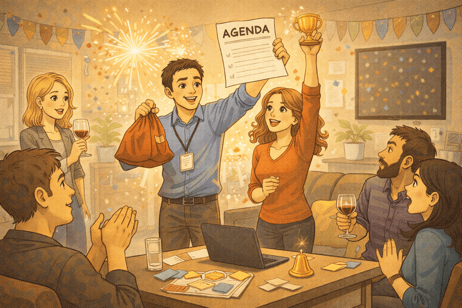 How to electrify parties without the weird part