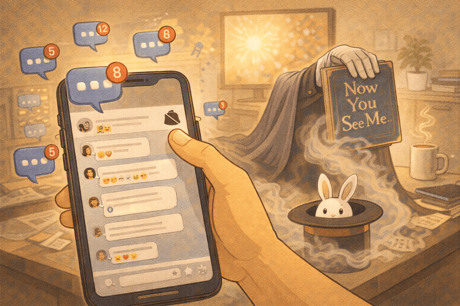 How to Ghost a Group Chat Without Starting War