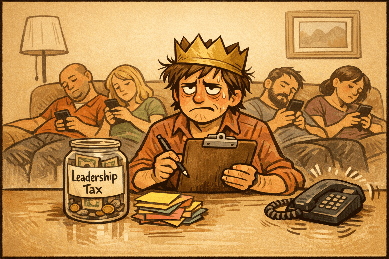 How to Stop Leading When Everyone Is Furniture