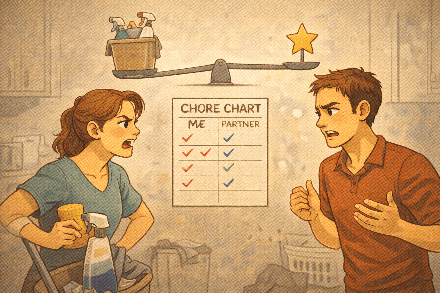 Winning Chore Debates While Doing All the Chores
